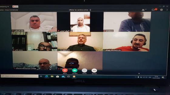 الأخ الأمين العام يتواصل مع مناضلي جهة الداخلة واد الذهب