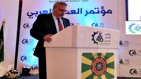 الحلوطي يدعو منظمة العمل العربية لإحداث هيئة لمتابعة ملف العمال الفلسطينيين