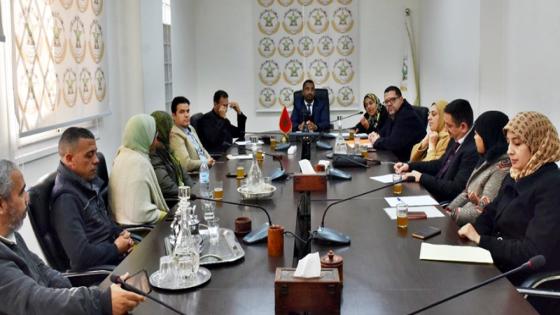 انعقاد المؤتمر التأسيسي للمكتب الجهوي للنقابة الوطنية للتعمير واعداد التراب الوطني بالرباط سلا القنيطرة