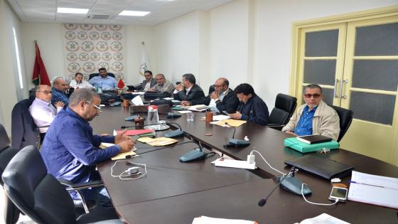 المكتب الوطني للجامعة الوطنية لموظفي التعليم يتدارس مجموعة من الملفات التي تهم القطاع