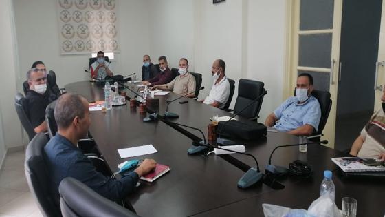 المكتب الوطني للاتحاد يلتقي مناضلي النقابة الوطنية للوكالة الوطنية للمحافظة العقارية والمسح العقاري