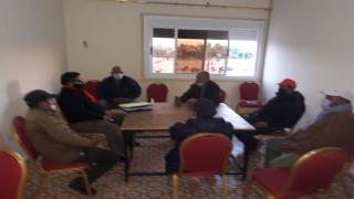 الـuntm بالفقيه بنصالح ينظم لقاء تواصليا مع المكتب الاقليمي لعمال شركة” أوليا كبيطال”