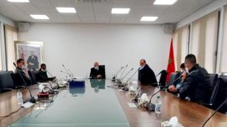 رئيس مؤسسة التعاون بالعاصمة يلتقي المكتب المحلي لعمال شركة يتوديم(UNTM )