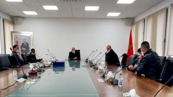 رئيس مؤسسة التعاون بالعاصمة يلتقي المكتب المحلي لعمال شركة يتوديم(UNTM )