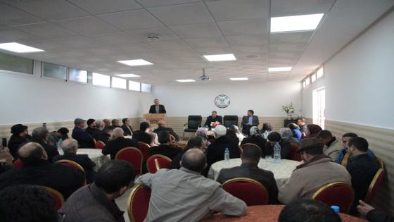 قيادة الاتحاد الوطني للشغل بالمغرب تكرم أعضاء اللجان التنظيمية للمؤتمر السابع