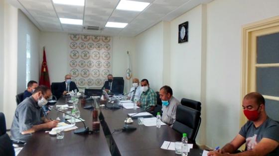 اجتماع مجلس تنسيق المؤسسات العمومية