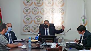 الأمين العام يعقد لقاء تواصليا مع أعضاء المكتب الوطني للجامعة الوطنية لمستقبل السككيين