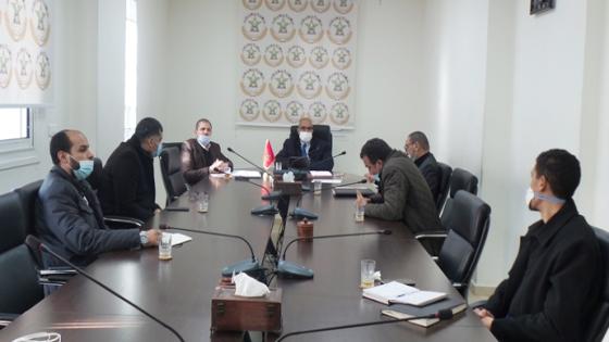 نائب الأمين العام يتدارس مع المكتب الوطني والكتاب الجهويين لنقابة عمال ستيام مشاكل القطاع