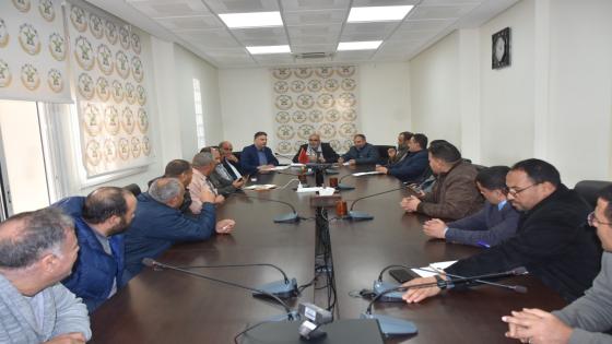 الأمين العام يعقد لقاء تواصليا مع المكتب الوطني للنقابة الوطنية للنقل الطرقي للمسافرين