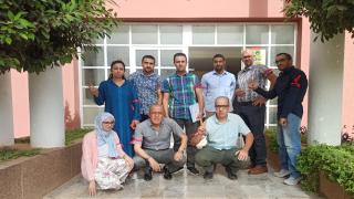 التنسيقية الجهوية لنقابة إعداد التراب الوطني والتعمير ببني ملال-خنيفرة تحتج بحمل الشارة