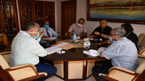 في لقاء برئيس جماعة الرباط الجامعة الوطنية لموظفي الجماعات المحلية تتدارس قضايا وهموم الشغيلة