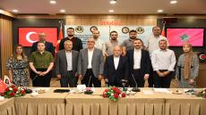 الاتحاد الوطني للشغل بالمغرب يقوم بزيارة لنقابة حقيش التركية