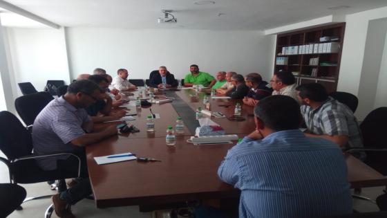 انعقاد اللجنة الجهوية لتسيير الاتحاد الوطني للشغل بالمغرب بجهة فاس مكناس