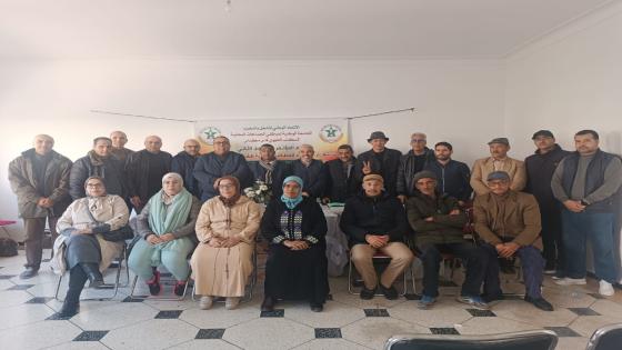 انتخاب أحمد العليوي كاتبا جهويا للجامعة الوطنية لموظفي الجماعات المحلية بفاس مكناس