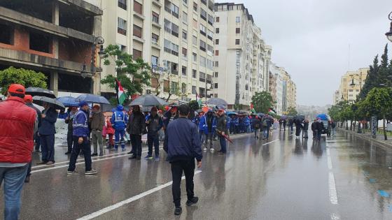 مناضلو ومناضلات الاتحاد يحيون محطة فاتح ماي بطنجة باستنكار السياسات الحكومية