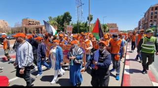 فاتح ماي بمراكش..الاتحاد يدعو إلى العدالة الاجتماعية ويرفض المس بحقوق الشغيلة المغربية ومكتسباتها