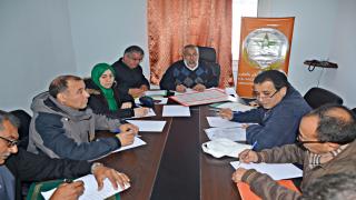 نقابة المياه والغابات تتدارس النقاط العالقة بالملف المطلبي المقدم للإدارة