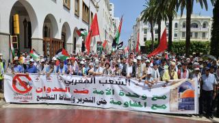الاتحاد يشارك في المسيرة الشعبية التضامنية مع الشعب الفلسطيني