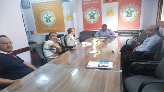الكاتب الجهوي للاتحاد بالدار البيضاء سطات يعقد لقاء تواصليا مع المكتب الجهوي لشركة DHL