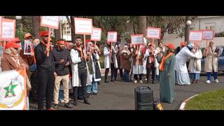 المكتب النقابي للمركز الاستشفائي الجامعي ابن رشد بالدار البيضاء يحتج ضد اختلالات الإداة