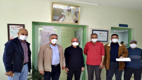 الأمين العام يقوم بزيارة تفقدية لمركز تحاقن الدم بالقنيطرة خلال اليوم الثاني للحملة الوطنية للتبرع بالدم