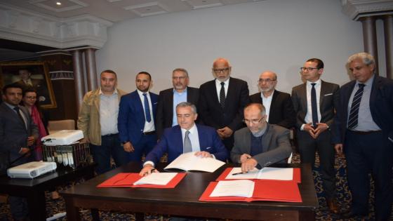 ال UNTM يوقع بمكناس اتفاقية جماعية مع شركة سان جوبان
