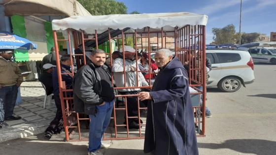 مهنيو untm في قطاع سيارات الأجرة بالرشيدية ينظمون المحطة ويطلقون نظاما جديدا