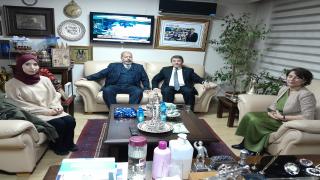 الرئيس المؤسس لنقابة البلديات خدمة ايش يستقبل عزيز أسحاب