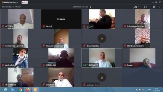 الأمين العام يعقد لقاء تواصليا مع أعضاء المكتب الجهوي للاتحاد بجهة الرباط سلا القنيطرة