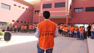 مناضلو الجامعة الوطنية لقطاع الفوسفاط يحتجون ضد تماطل الإدارة