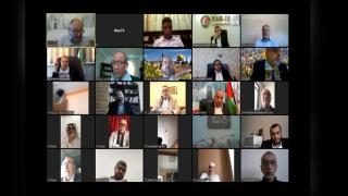 خلال مشاركته في اجتماع عن بعد للائتلاف النقابي العالمي للتضامن مع القدس وفلسطين الاخ الامين العام يدعو لتشكيل لجنة دولية لرصد الانتهاكات الصهيونية تجاه العمال الفلسطينيين