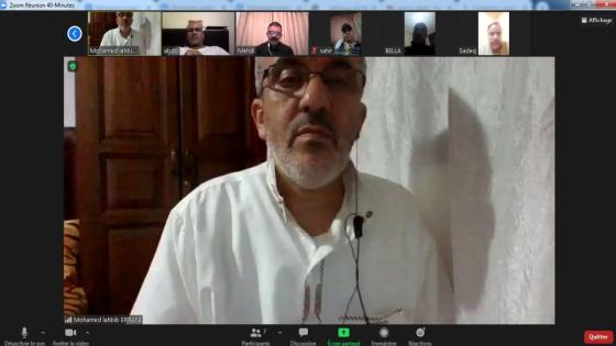 اجتماع لجنة قطب صيانة المعدات التابعة للجامعة الوطنية لمستقبل السككيين