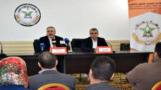 تفاعل الأمين العام مع أسئلة الصحفيين خلال الندوة الصحفية