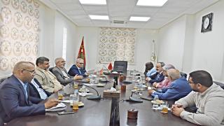 الأمانة العامة للاتحاد تستقبل وفداً عن رابطة برلمانيون لأجل القدس وفلسطين