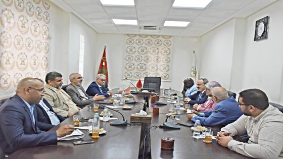 الأمانة العامة للاتحاد تستقبل وفداً عن رابطة برلمانيون لأجل القدس وفلسطين