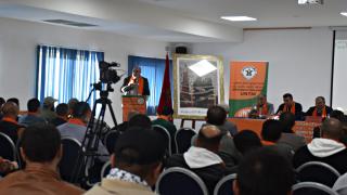 كلمة الأمين العام للاتحاد خلال المجلس الوطني للجامعة الوطنية للفوسفاط