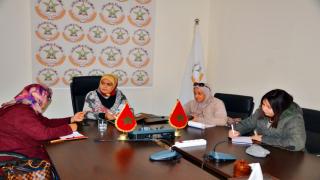 اللجنة المركزية للعمل النسائي تتدارس إعداد مطوية تعرف بالعمل النسائي داخل الاتحاد