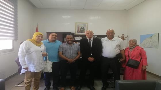المكتب الجهوي للاتحاد بالدار البيضاء ـ سطات يلتقي المدير الجهوي لوزارة الصحة بالجهة