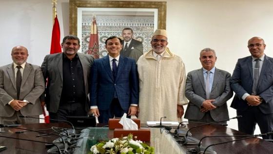 وزير التشغيل يستقبل قيادة الاتحاد بشأن مشروع القانون التنظيمي للإضراب