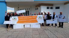 مناضلو الجامعة الوطنية لقطاع الصحة يعتصمون بالمركز الصحي سيدي يحي الغرب احتجاجا على التجاوزات