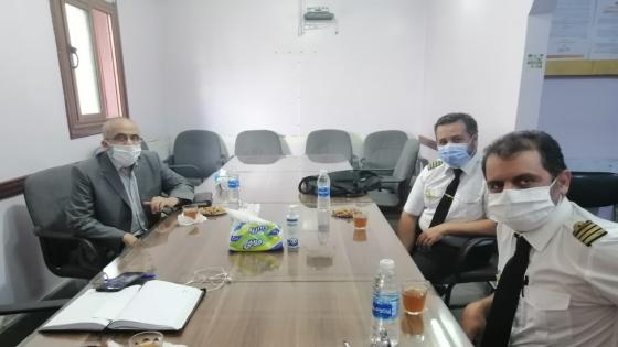 الاتحاد يستقبل وفدا عن الجمعية المغربية لربابنة الطائرات