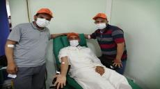 مناضلو الـuntm بالعيون بوجدور الساقية الحمراء ينخرطون في حملة الاتحاد للتبرع بالدم