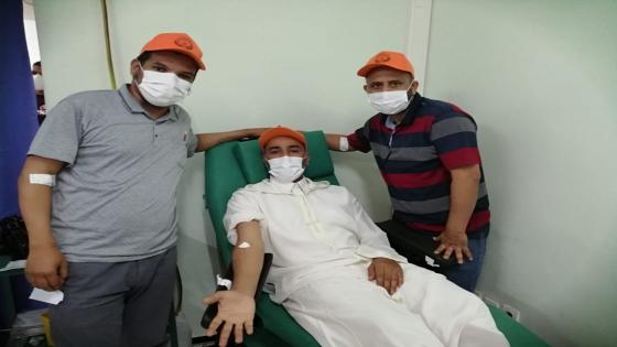 مناضلو الـuntm بالعيون بوجدور الساقية الحمراء ينخرطون في حملة الاتحاد للتبرع بالدم