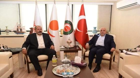 اسحاب يهنئ الاستاذ محمود ارسلان بمناسبة اعادة انتخابه على رأس نقابة البلديات خدمة ايش