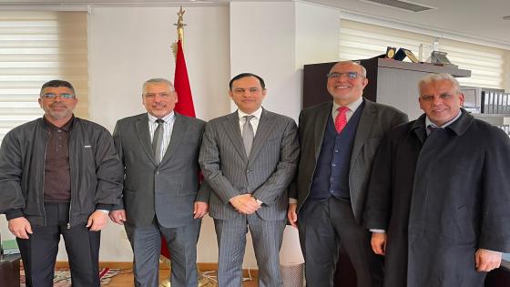 وفد الأمانة العامة للاتحاد يلتقي وزير التشغيل