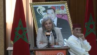 لجنة العمل النسائي بالاتحاد تكرم الفنانة المغربية نعيمة المشرقي