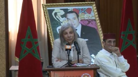 لجنة العمل النسائي بالاتحاد تكرم الفنانة المغربية نعيمة المشرقي