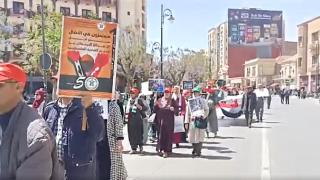 الشرق…مناضلو ومناضلات الاتحاد يخلدون فاتح ماي بوجدة