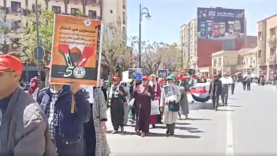 الشرق…مناضلو ومناضلات الاتحاد يخلدون فاتح ماي بوجدة