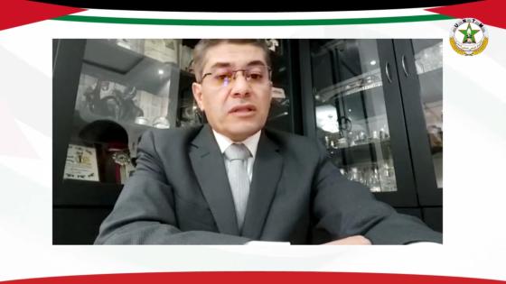 أسامة الخريجي خلال ندوة نظمها الاتحاد: يجب أن تكون النقابات العربية والدولية صوتا للعامل الفلسطيني